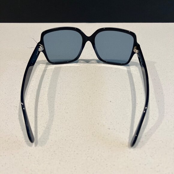 Alaia AA0037S Womens Oversized Square Sunglasses Black Frame W/Stud Details - Picture 6 of 10